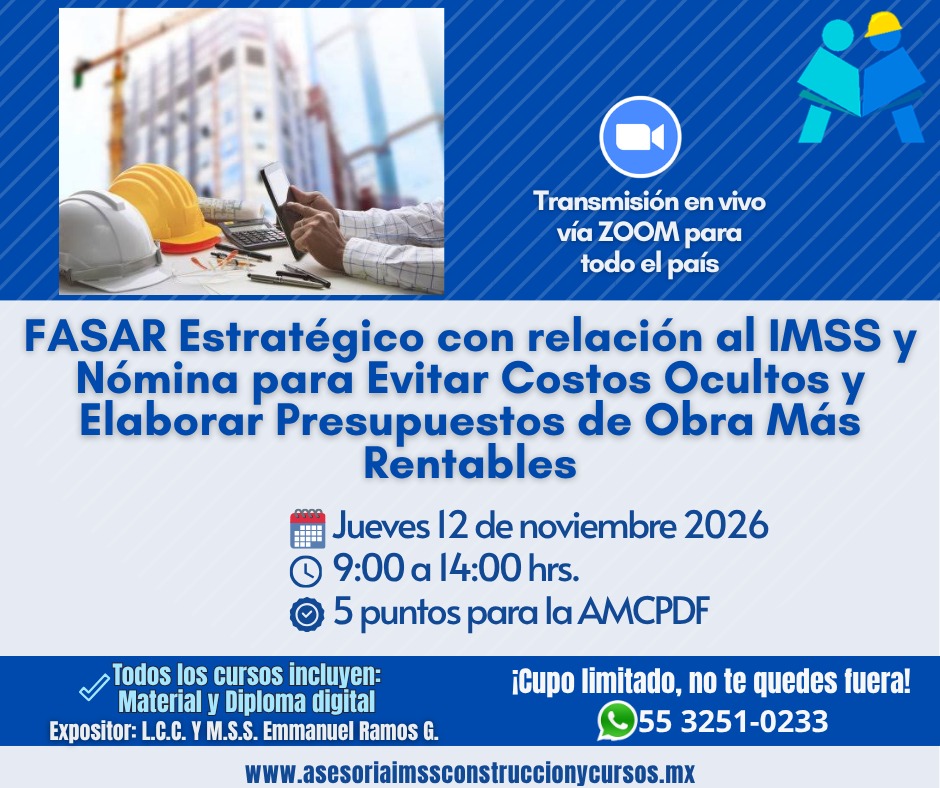 FASAR Estratégico con relación al IMSS y Nómina